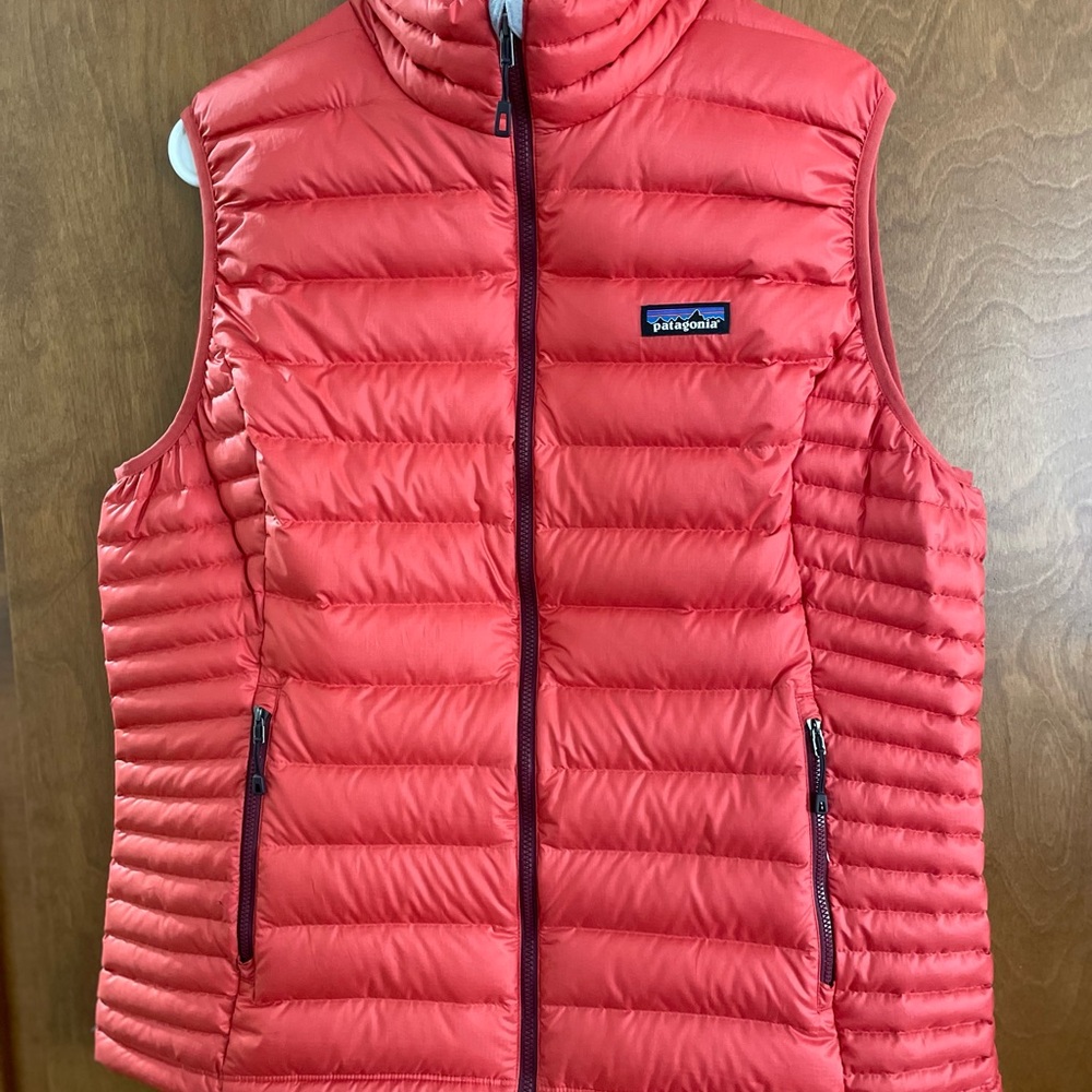 Patagonia Down Sweater Red Vest, Women's XL